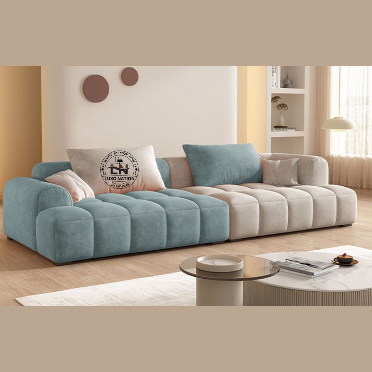 Luxo Nation Premium Sofa – Elegant Design & Cozy Seating High-Quality